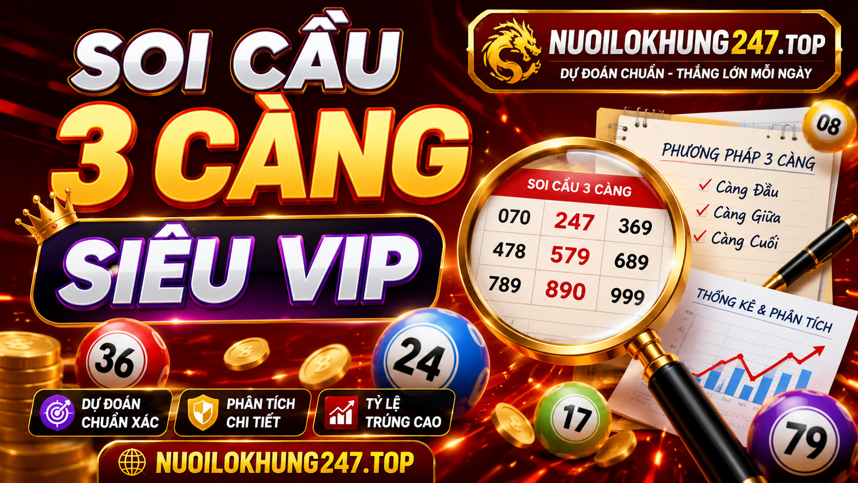 Soi cầu 3 càng