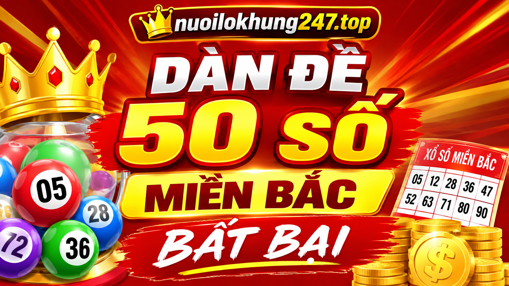 dàn đề 50 số miền bắc bất bại