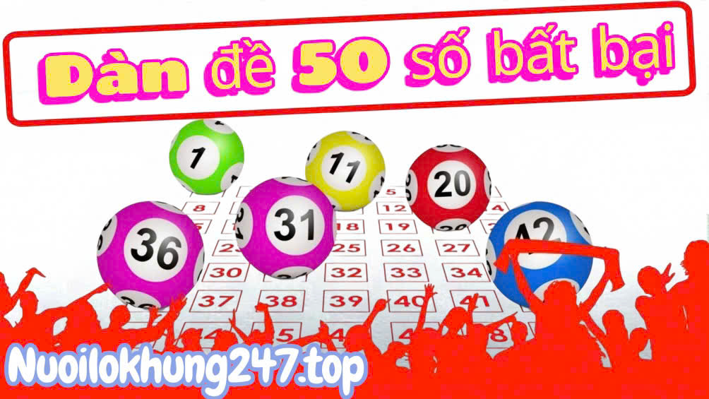 dàn đề 50 số