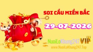 Soi Cầu Miền Bắc Ngày 29/07/2026