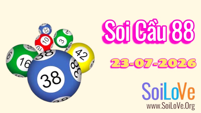 Soi cầu XSMB ngày 23/07/2026
