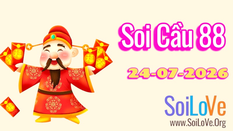 Soi cầu XSMB ngày 24/07/2026