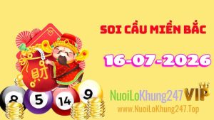 Soi Cầu Miền Bắc Ngày 16/07/2026