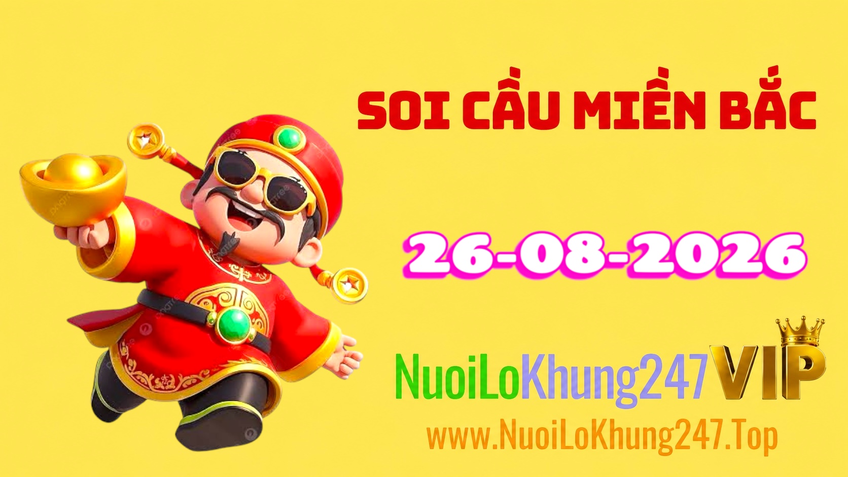Soi Cầu Miền Bắc Ngày 26/08/2026