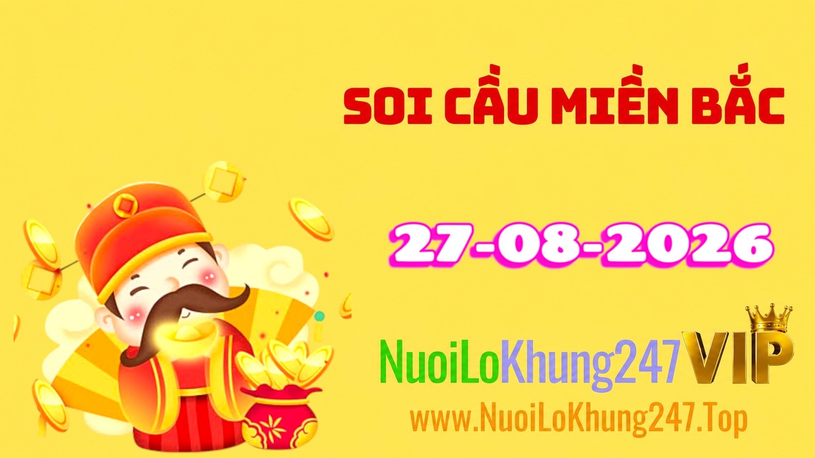 Soi Cầu Miền Bắc Ngày 27/08/2026