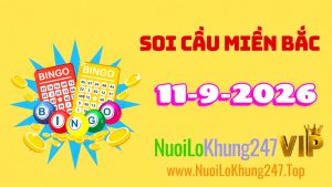 Soi Cầu Miền Bắc Ngày 11/09/2026
