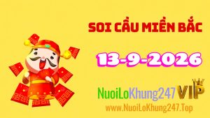 Soi Cầu Miền Bắc Ngày 13/09/2026