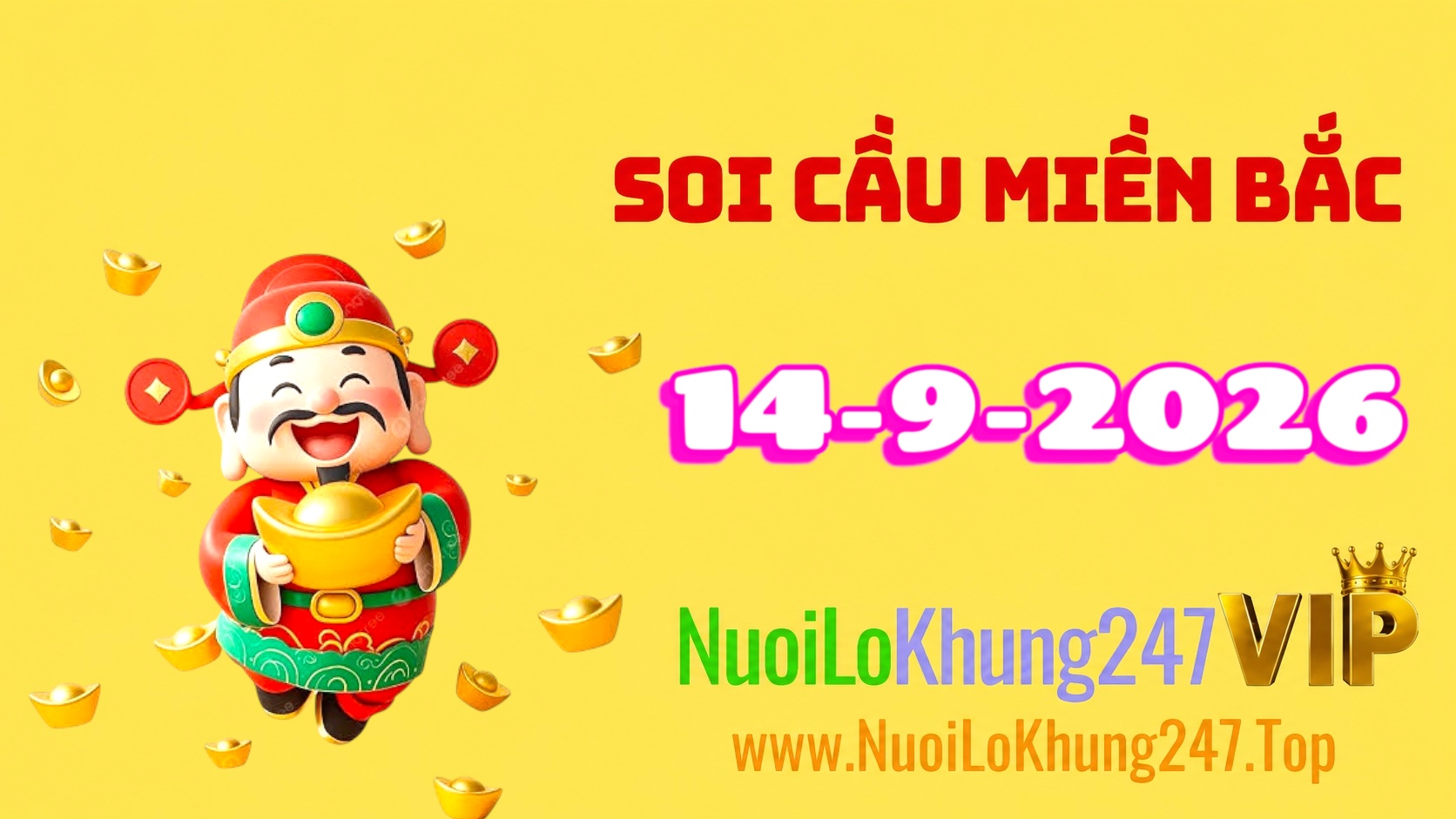 Soi Cầu Miền Bắc Ngày 14/09/2026