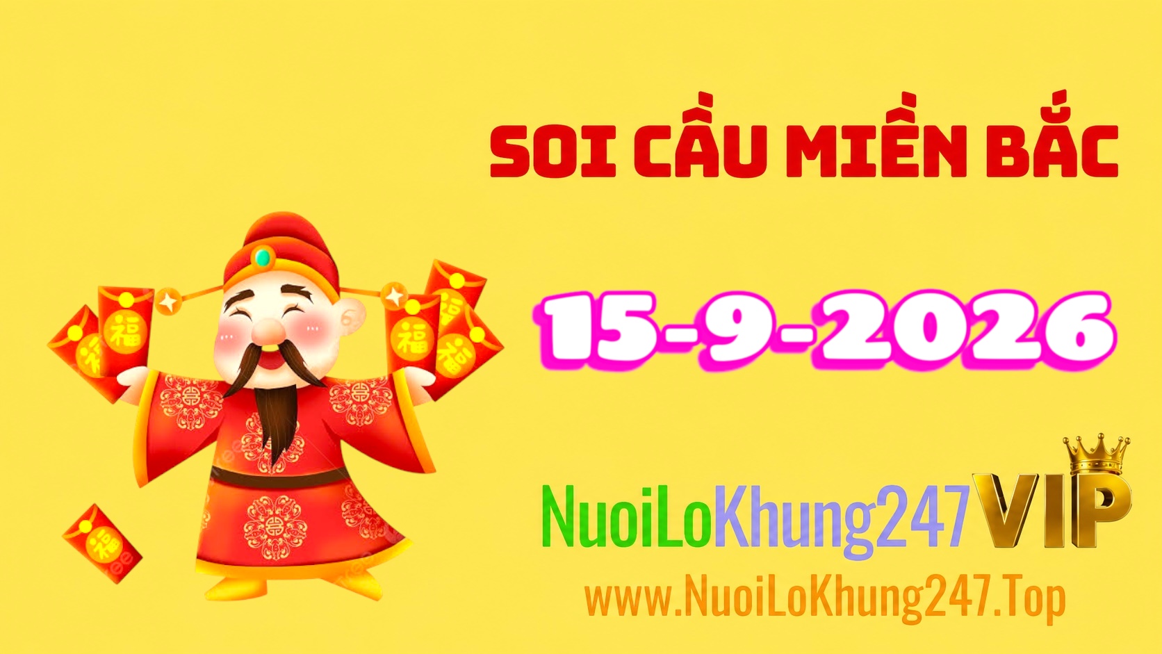 Soi Cầu Miền Bắc Ngày 15/09/2026