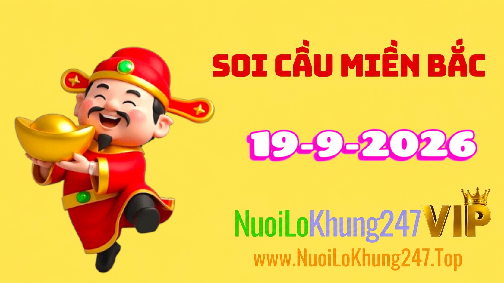 Soi Cầu Miền Bắc Ngày 19/09/2026