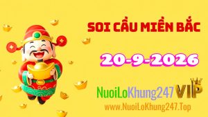 Soi Cầu Miền Bắc Ngày 20/09/2026