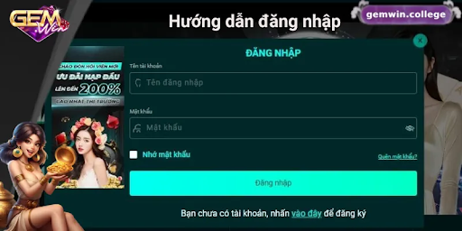 Đăng Nhập Gemwin – Cách Truy Cập Tài Khoản Và Xử Lý Sự Cố Thường Gặp