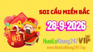 Soi Cầu Miền Bắc Ngày 28/09/2026