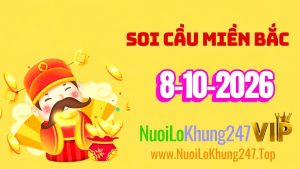 Soi Cầu Miền Bắc Ngày 08/10/2026