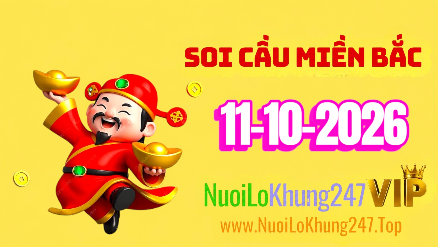 Soi Cầu Miền Bắc Ngày 11/10/2026