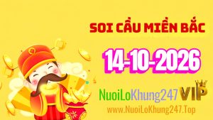 Soi Cầu Miền Bắc Ngày 14/10/2026