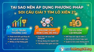 Soi cầu giải 7 tìm lô xiên 2