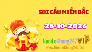 Soi Cầu Miền Bắc Ngày 28/10/2026